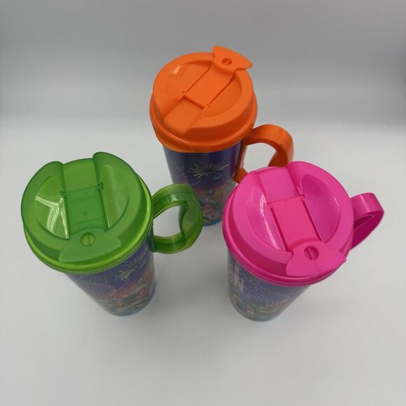 2024 Disney World Refillable Resort Mug Mickey & Friends 4 Parks EUC - Picture 4 of 9